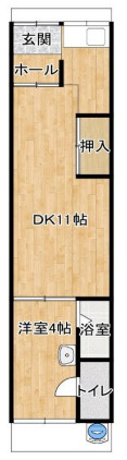 駅徒歩5分×利回り10％オーナーチェンジ  摂津市の間取り