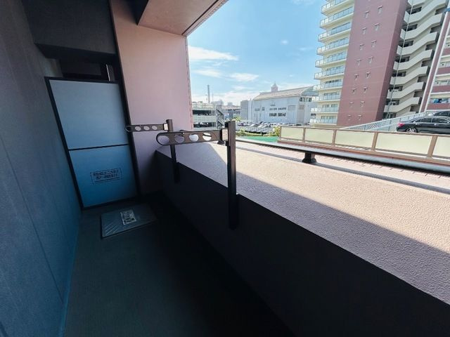 千種タワーヒルズのバルコニー