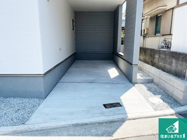 明石市大久保町西脇　第5期　新築一戸建ての駐車場|駐車スペース！散水栓があるので、こまめに愛車を洗えます！