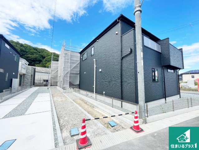 揖保郡太子町鵤　第1期　新築一戸建ての外観|安心の10年保証！外観を美しく保ち、雨水で汚れを落とします！気になることがありましたら、お気軽にお問い合わせください！