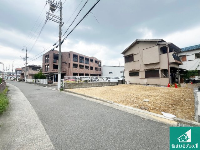 明石市大久保町西脇　第5期　新築一戸建ての前面道路含む現地写真|周辺は落ち着いた街並みの住宅地！子育てがしやすい住環境です！まだ未完成ですが、現地でしかわからない事もございます。是非一度ご覧ください。