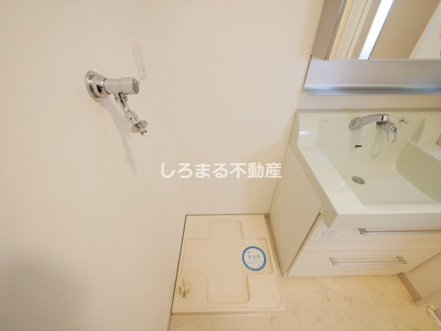 BRAVI南堀江の洗面所
