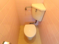 清潔感のあるトイレです
