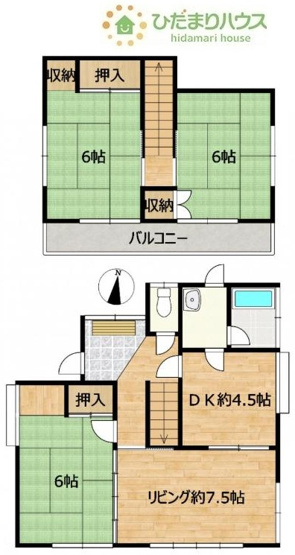 【間取り】 | 阿見町大字若栗　中古戸建 | 4DKから3LDKへ間取り変更予定です(^^)/