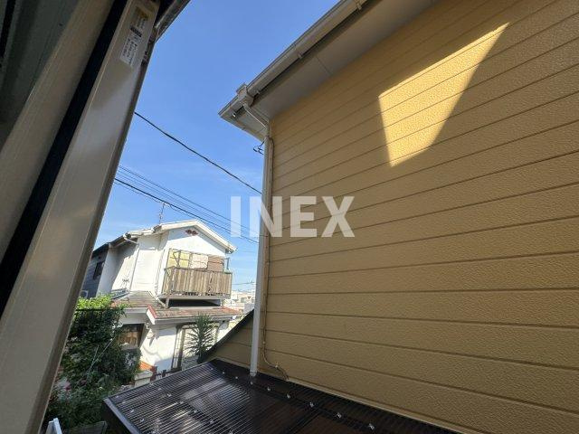 横浜市保土ケ谷区釜台町のアパートの展望