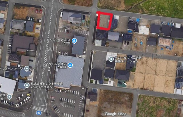 八代市古閑中町仮換地25街区