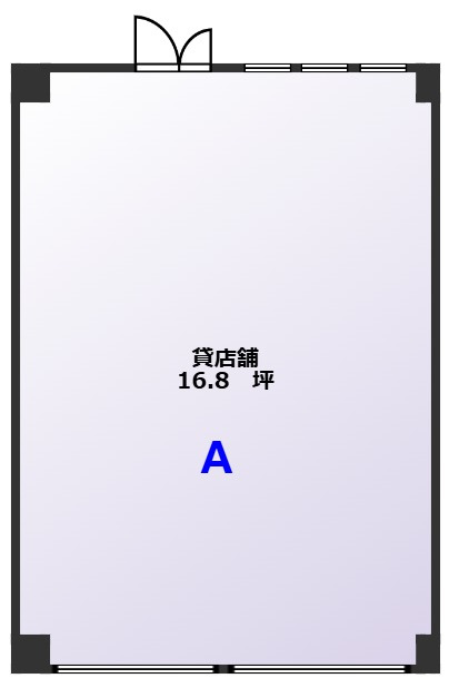 MBS朝倉町テナントの間取り
