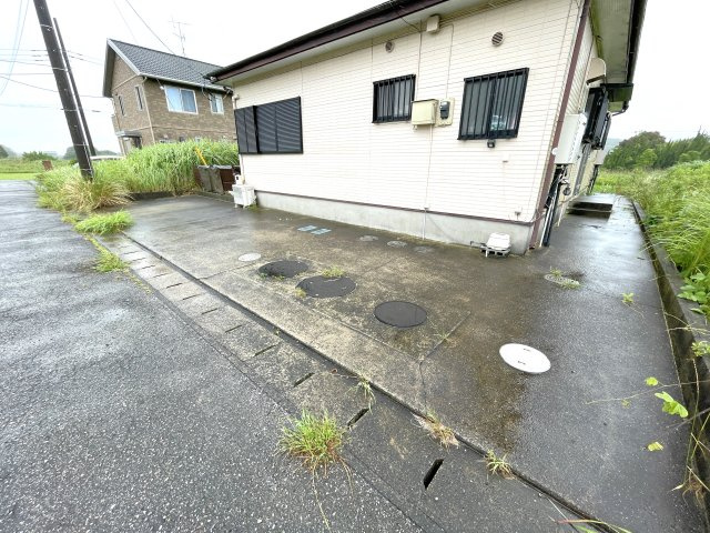 前田コーポの駐車場