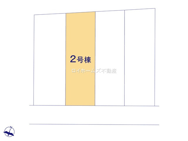 【区画図】 | 春日井市柏井町７丁目7-12『仲介料無料』新築戸建て | 2号棟