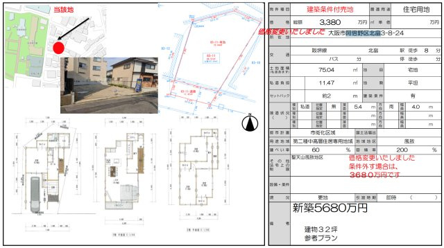 阿倍野区北畠３丁目