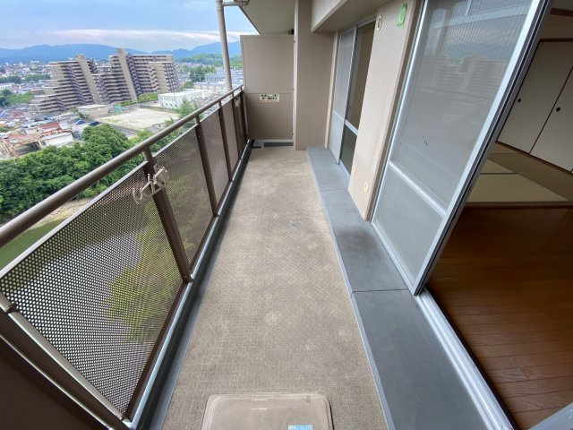 ライオンズマンション大阪狭山弐番館のバルコニー