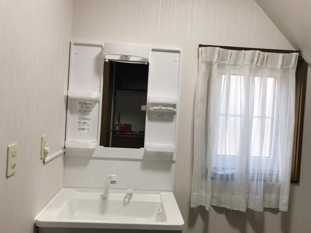 立花戸建ての洗面所|使いやすい洗面所です
