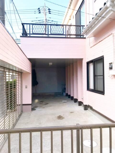 立花戸建ての駐車場|カースペースがあります
