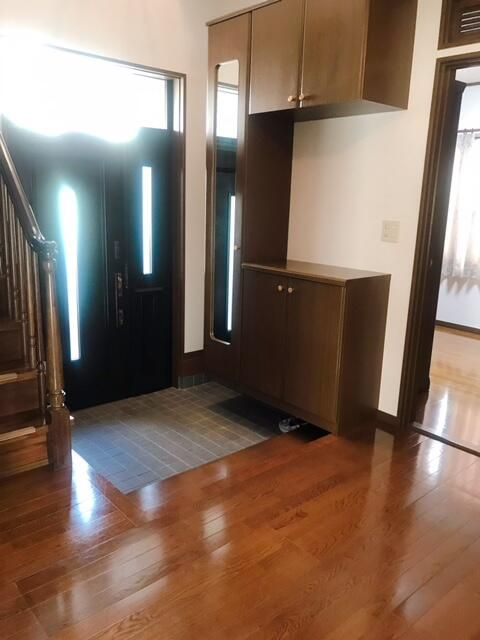 立花戸建ての玄関|きれいな玄関です