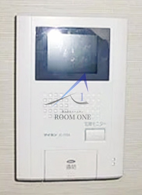 アムール ブションのセキュリティ|モニター付きインターホンです。