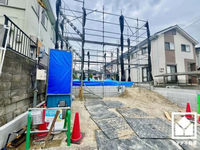 宇治市明星町３丁目　2期　1号棟の外観|7月13日　現地写真更新