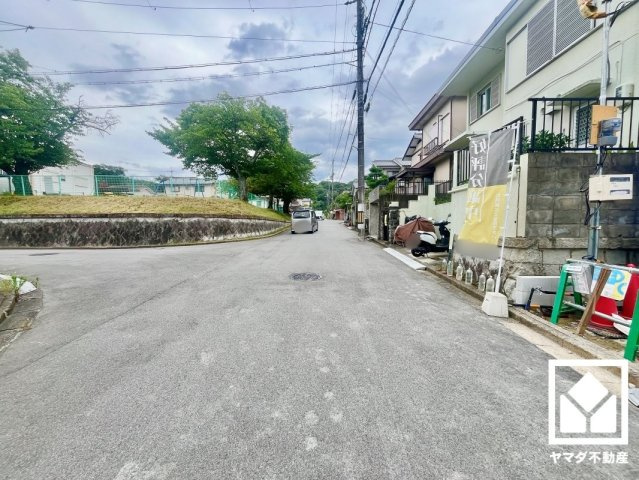 宇治市明星町３丁目　2期　1号棟の前面道路含む現地写真|7月13日　現地写真更新