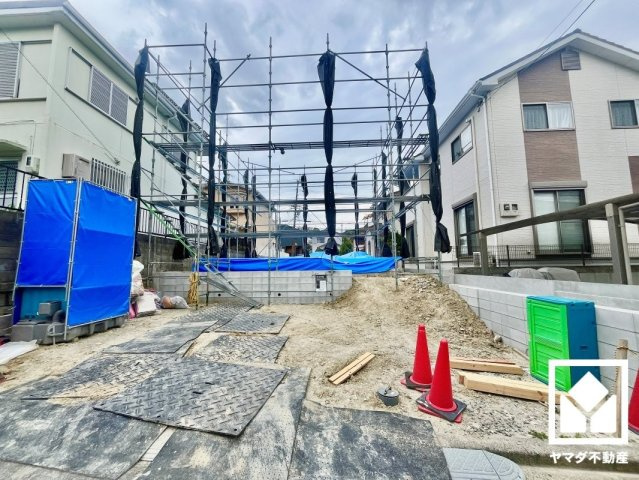 宇治市明星町３丁目　2期　1号棟の外観|7月13日　現地写真更新