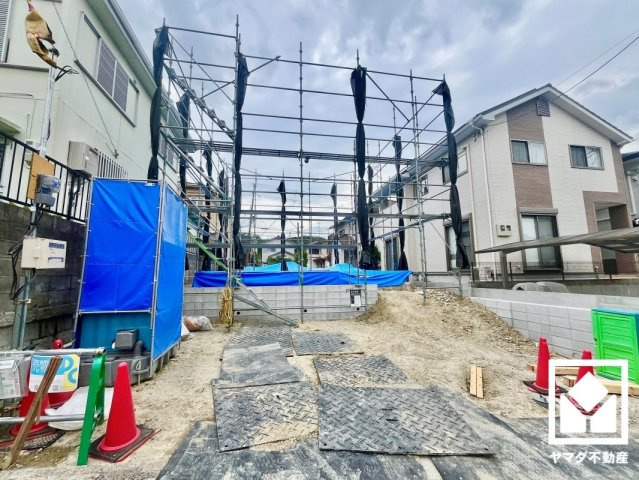 宇治市明星町３丁目　2期　1号棟の外観|7月13日　現地写真更新