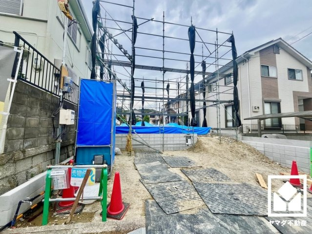宇治市明星町３丁目　2期　1号棟の外観|7月13日　現地写真更新
