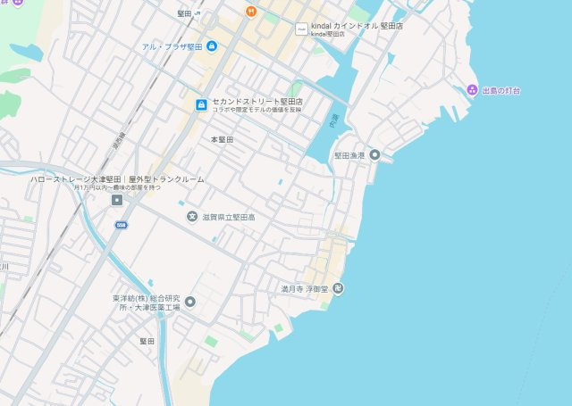 ★29(土)30(日)現地見学可能！★大津市本堅田　限定1邸の地図