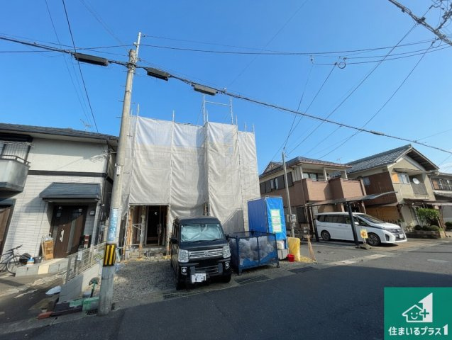 ★29(土)30(日)現地見学可能！★大津市本堅田　限定1邸の外観|現在の進捗状況です！順調に作業進行中、完成が待ち遠しいです！詳細の間取り等、お気軽にお問い合わせください！