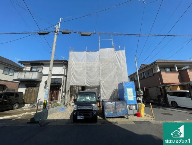 ★5(土)6(日)現地見学可能！★大津市本堅田　限定1邸の外観|現在建築中！落ち着いた街並みで新生活を始めることが出来そう！周辺の物件も併せてご紹介させて頂きます！
