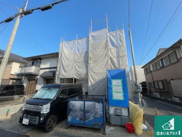 ★5(土)6(日)現地見学可能！★大津市本堅田　限定1邸の外観|現在建築中！落ち着いた街並みで新生活を始めることが出来そう！周辺の物件も併せてご紹介させて頂きます！