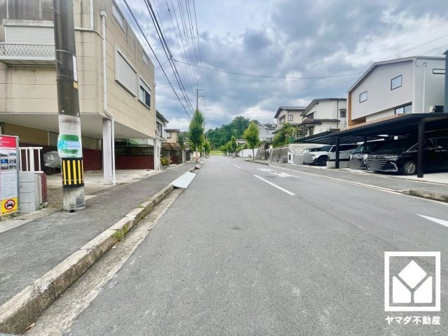 宇治市明星町３丁目　2期　2号棟の前面道路含む現地写真|7月13日　現地写真更新