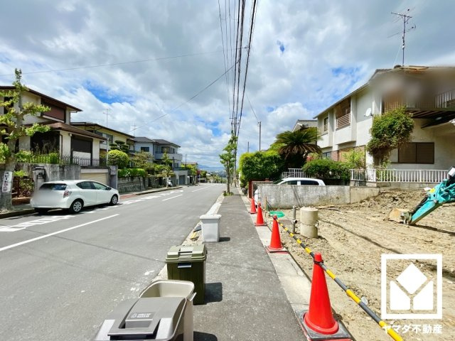宇治市明星町３丁目　2期　2号棟の前面道路含む現地写真|4月27日　現地写真更新