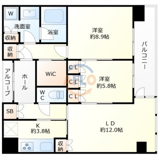【間取り】 | グラングリーン大阪THE NORTH RESIDENCE　扇町小学校 | グラングリーン大阪THE NORTH RESIDENCE　間取り