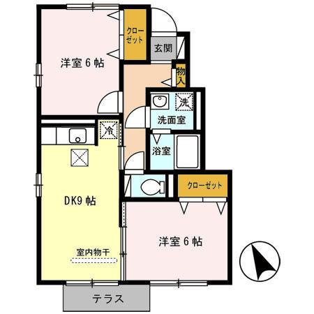 レイクアヴェニューの間取り
