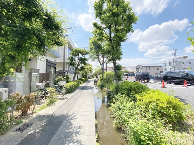 江戸川区北小岩６丁目のアパートの周辺|緑道沿いです☆