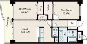 エストソレイユの間取り