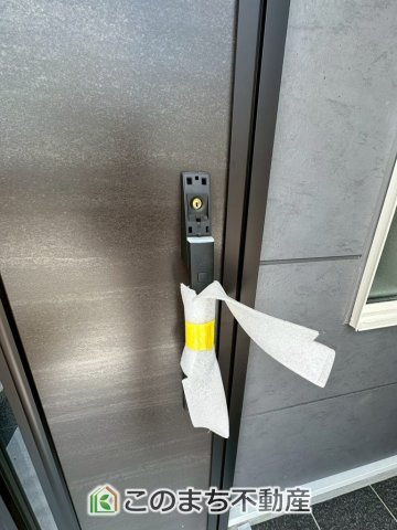 LiveleGarden.S宇都宮市中里町第5の設備|玄関のカギはワンタッチでダブルロックが可能なカードキーを採用しております☆
