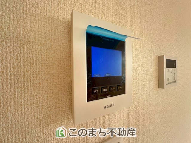 LiveleGarden.S宇都宮市中里町第5の設備|ＴＶモニター付きインターホンで防犯面もしっかり安心♪
