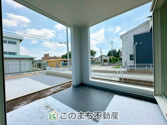 LiveleGarden.S宇都宮市中里町第5の展望|お庭が広いので、陽当り・解放感◎になっております！
