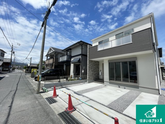 大津市本堅田　第1期　新築一戸建ての外観|周辺は落ち着いた閑静な住宅街です！