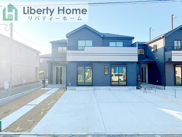 つくばみらい市伊奈東　新築戸建　A号棟の外観