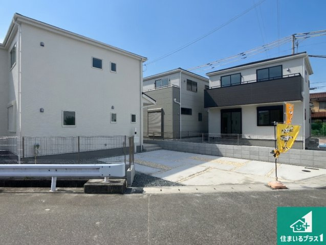 姫路市町坪　新築一戸建ての外観|お客様に長く安心して住んでいだだける事にこだわった家づくり！住んでからのアフターサービスにもしっかりと取り組んでいます！