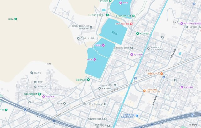 姫路市町坪　新築一戸建ての地図