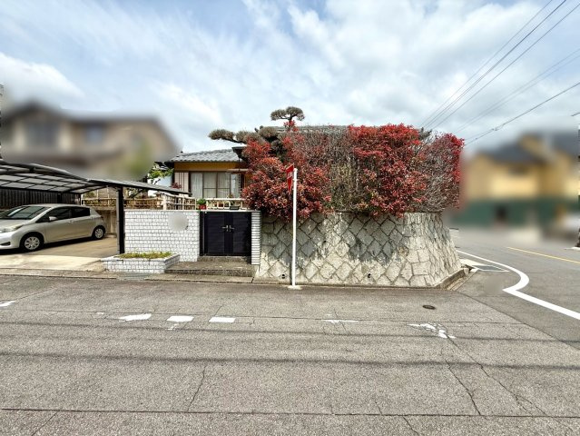 岡崎市竜美東三丁目土地の外観