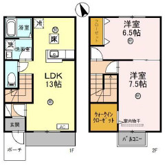 【間取り】 | レストヴィラージュB棟