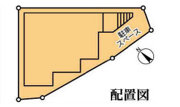藤沢市白旗４丁目　中古戸建　全１棟の区画図