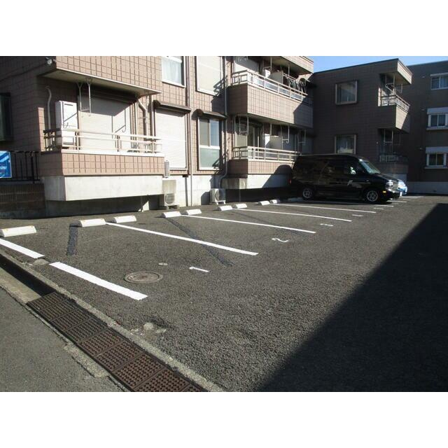 SunBricksの駐車場