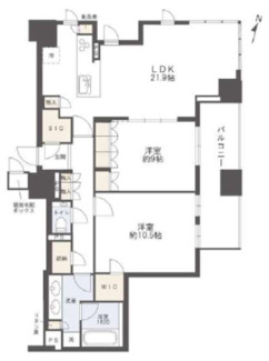 【間取り】 | ザ・パークハウス大阪梅田タワー　中津小学校区 | ザ・パークハウス大阪梅田タワー　間取り