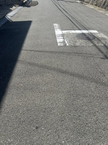 和歌山市六十谷の前面道路含む現地写真
