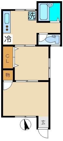 桂マンションの間取り