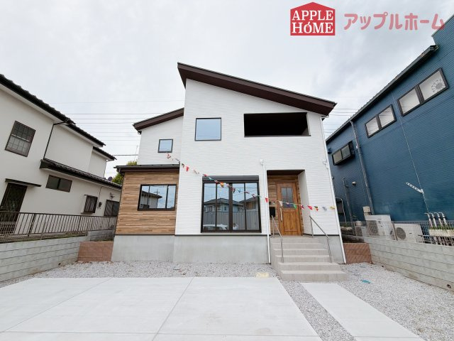 [新築住宅] 坂戸市柳町 5期 全1棟の外観|ぜひ現地にて、実際の建物・街並み・日当たり等ご確認下さい♪お問い合わせはお気軽に☆　TEL「0120-466263」