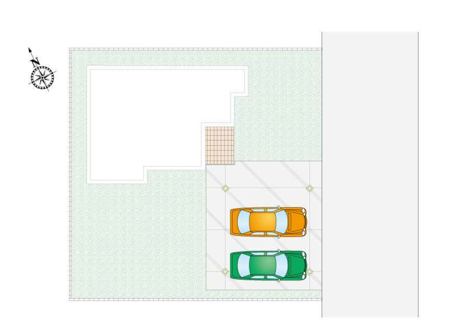 常総市新石下　新築戸建の区画図